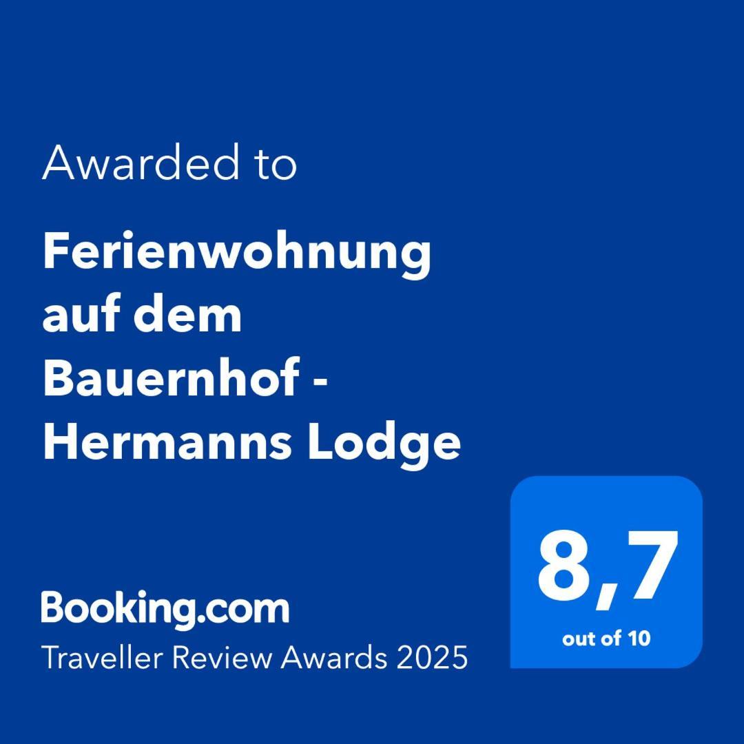Ferienwohnung Auf Dem Bauernhof - Hermanns Lodge Strassenhaus Dış mekan fotoğraf